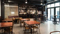 Innsiden til en kafé på Kulturhuset i Oslo