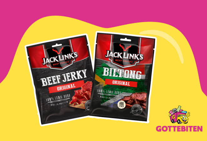To poser med beef jerky
