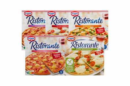 Stort utvalg fryst pizza fra Dr. Oetker