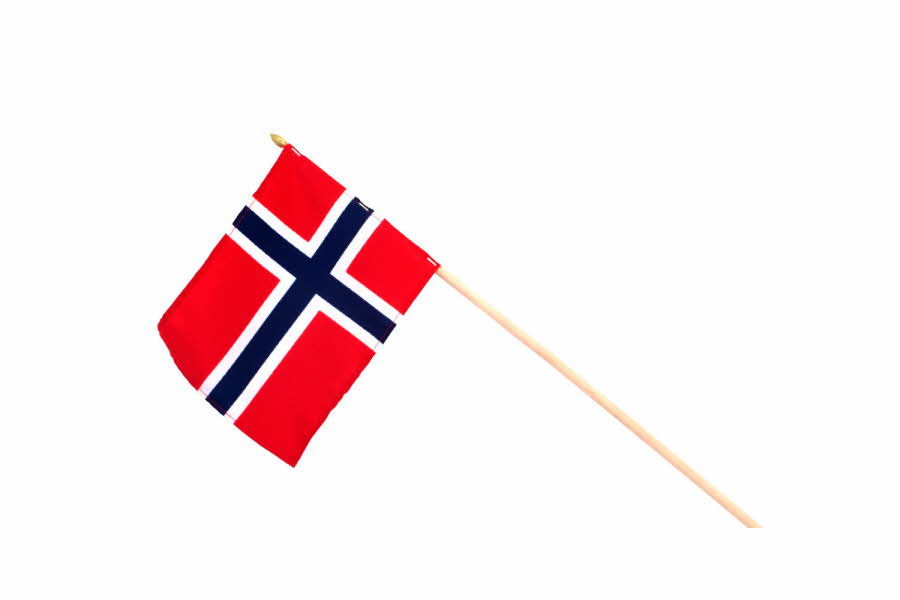 Et norsk 17. mai-flagg