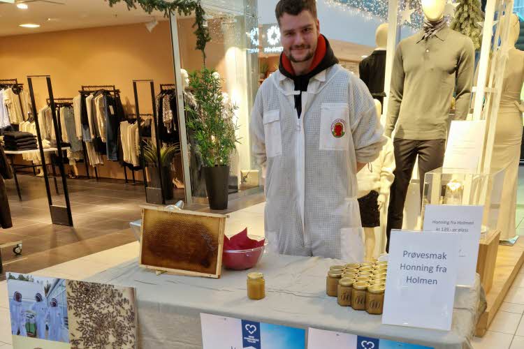 birøkter på stand