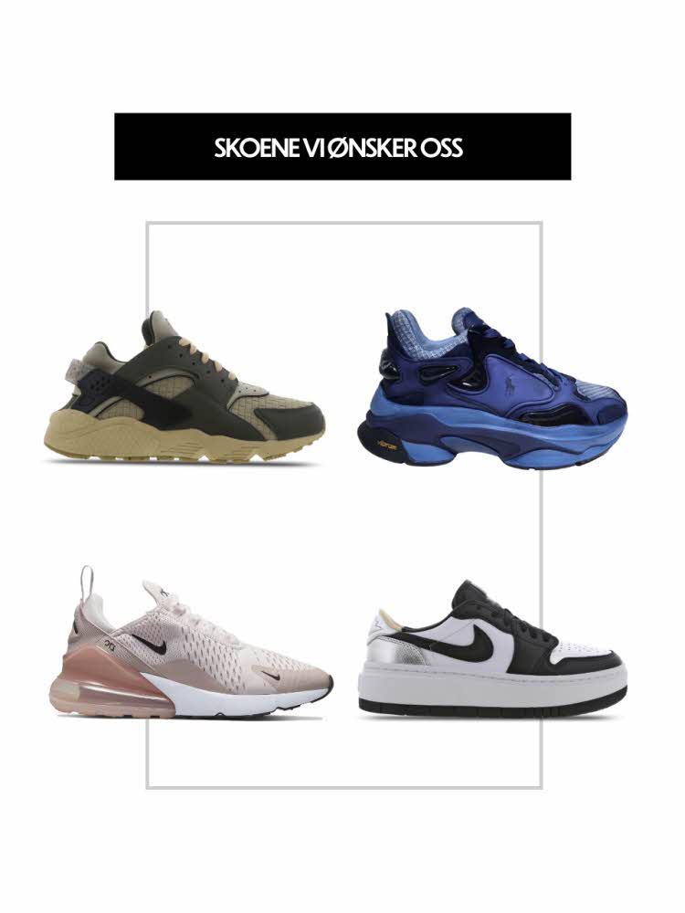 Fire ulike sneakers