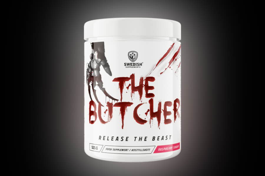 Preworkout THE BUCTHER fra Swedish Supplements