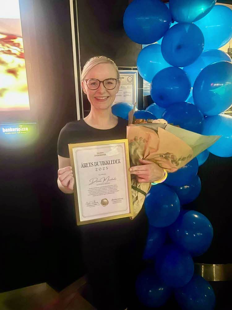 Årets Butikkleder 2025: Dainora M. fra Bankers Pizza
