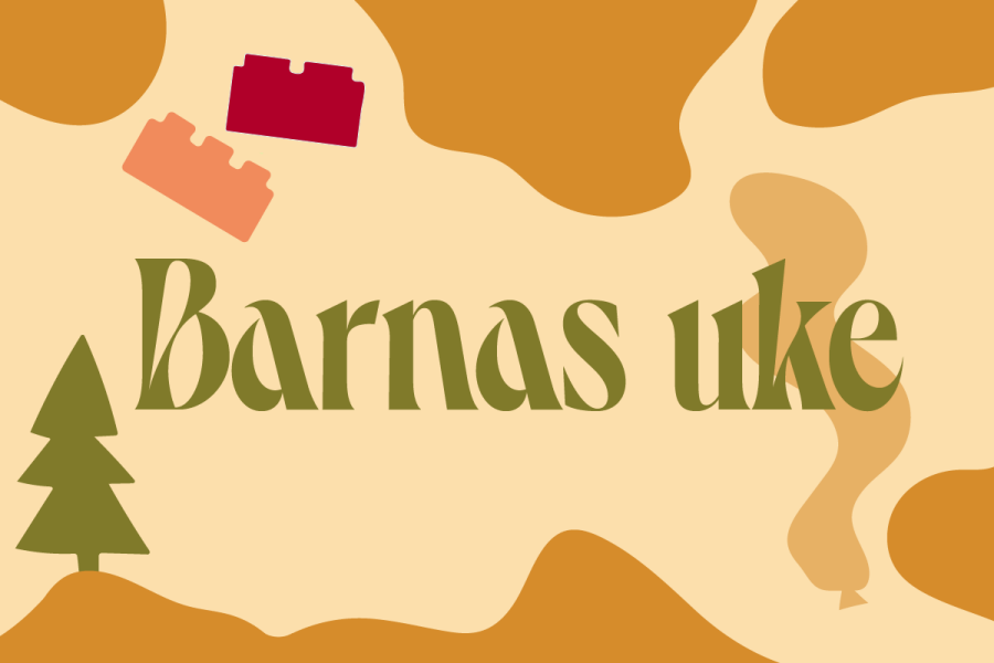 Grafisk bilde for Barnas uke på Oasen