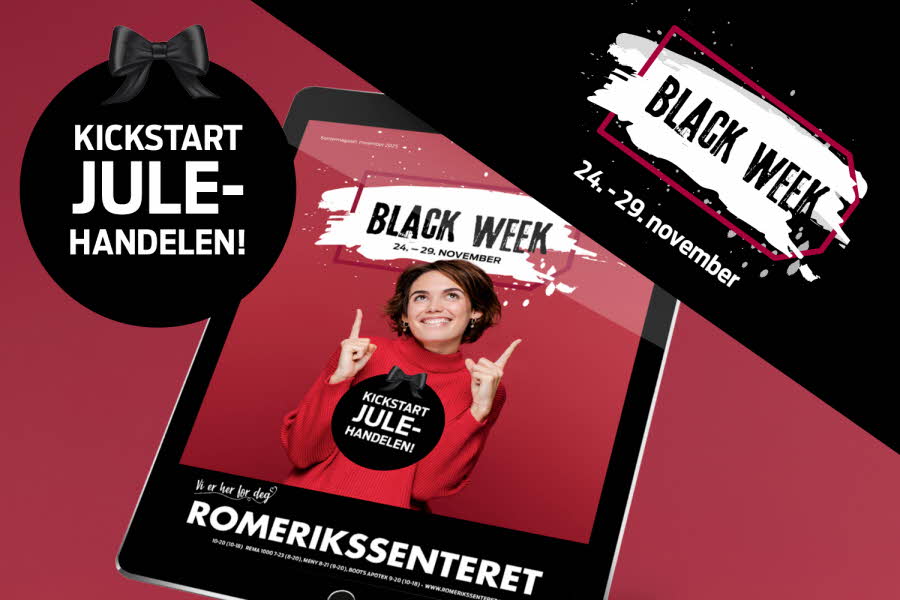 Black Week på Romerikssenteret