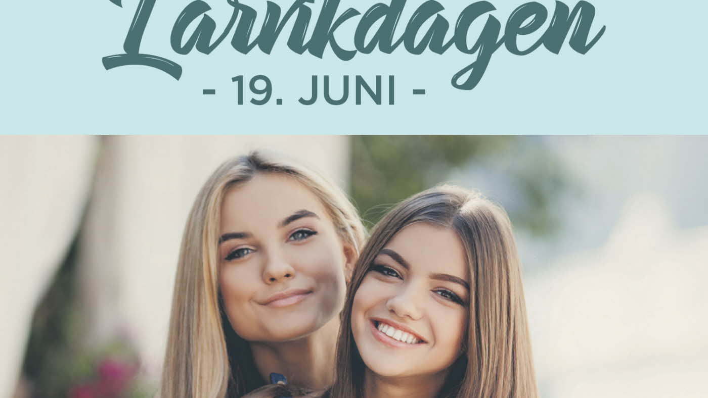 Bilde av ei lyshåret jemte og ei mørkhåret jente
