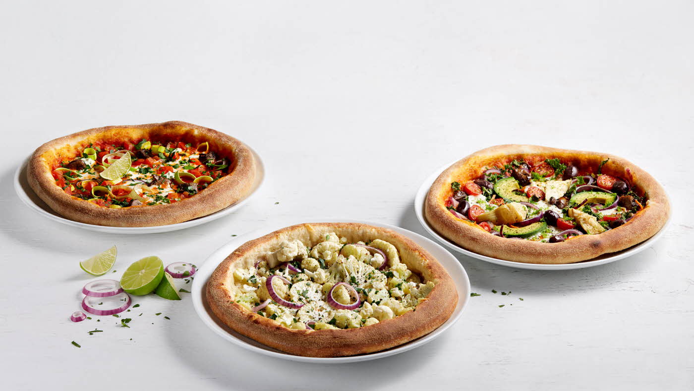 Peppes Pizza Med Rømmedressing