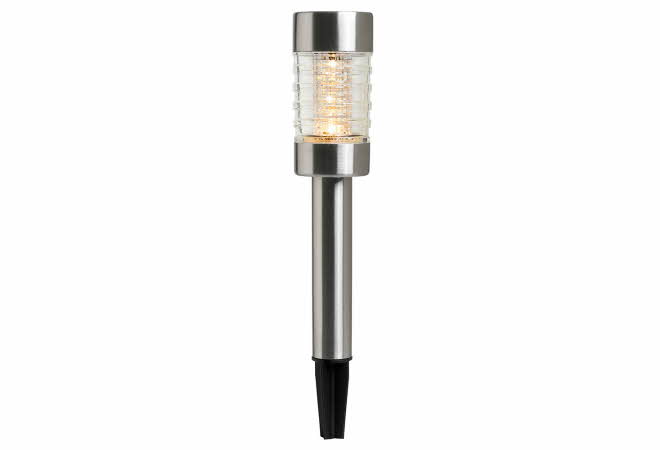 En Hammarö solcellelampe til utendørs bruk