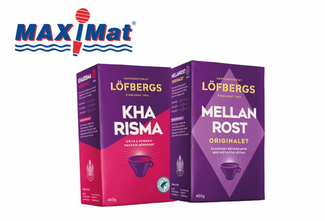 2 paket kaffe