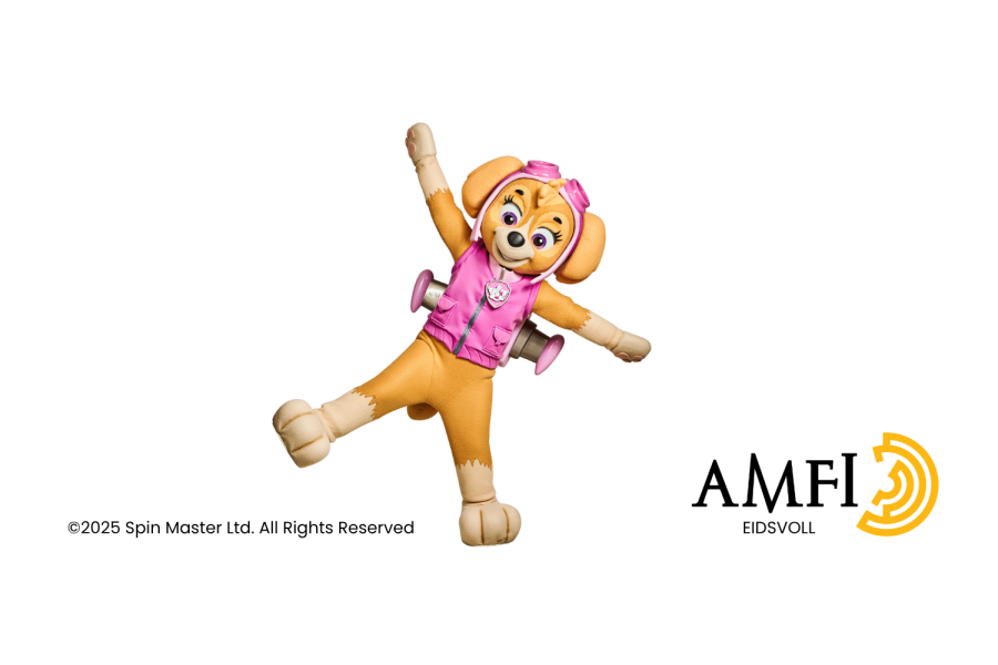 Bilde av Skye figur fra Paw Patrol