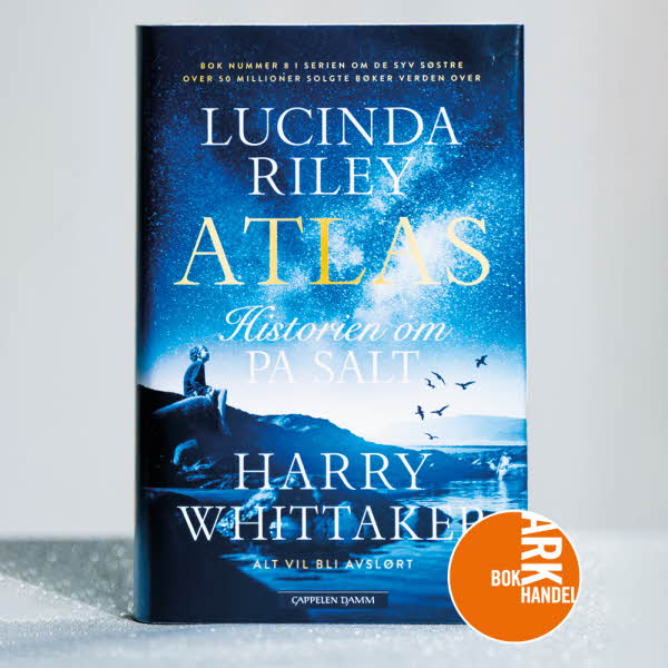 En bok av Lucinda Riley med navnet "Atlas - historien om Pa Salt"