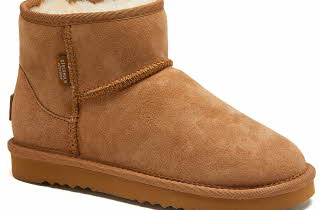 brun støvlett med for