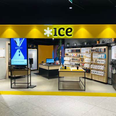 fasadebilde av Ice butikk
