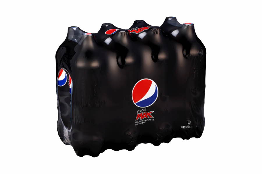 En 8-pakning av Pepsi Max 1,5 liter