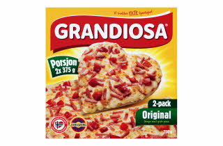 En Grandiosa porsjonspizza