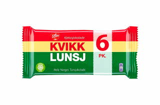 Kvikk Lunsj 6-pakk.