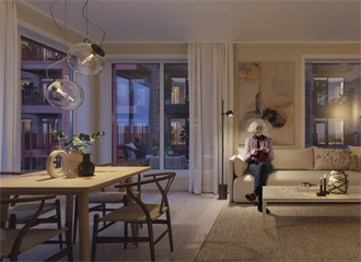 Skårerløkka salgstrinn 2 interiør