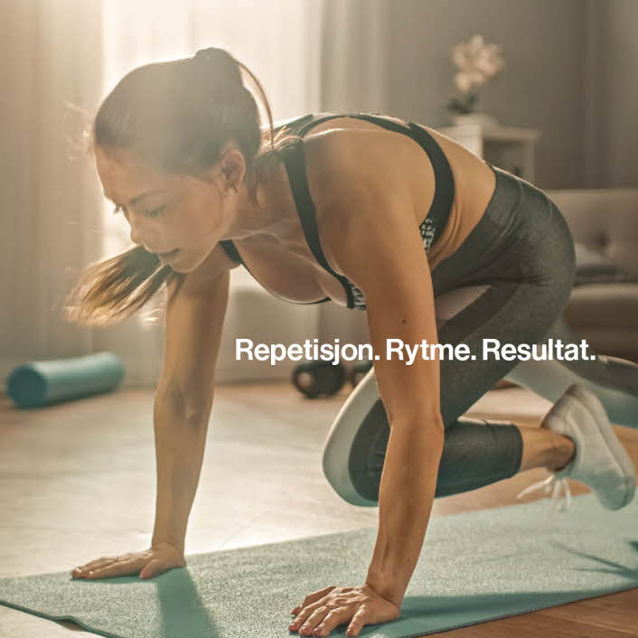 Repetisjon. Rytme. Resultat.