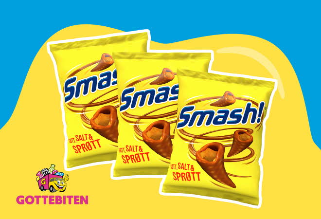 Tre poser med Smash.