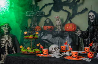 bilde av halloween utstyr