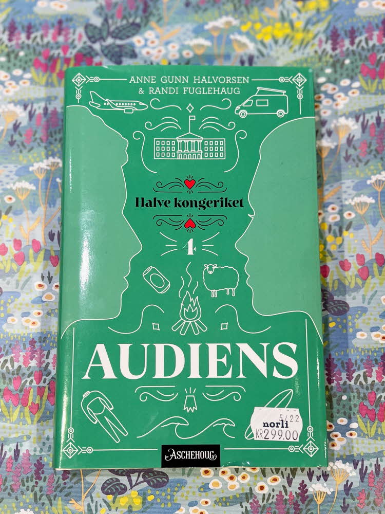 Coveret til boken "Audiens"