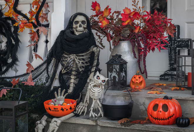 bilde av halloween dekorasjon 