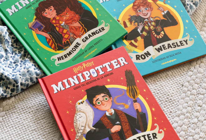 Bilde av minipotter bøkker