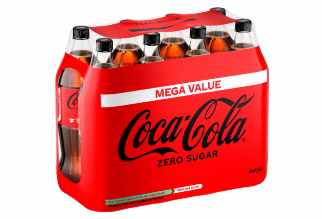 bilde av 8-pak coca cola zero