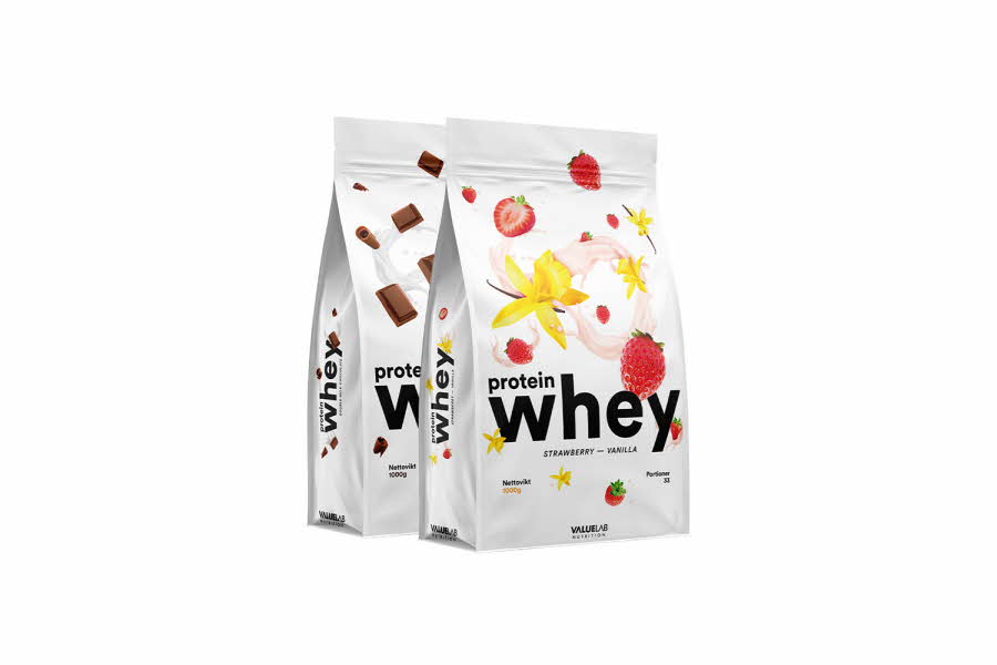 To poser Valuelab Whey 900 g