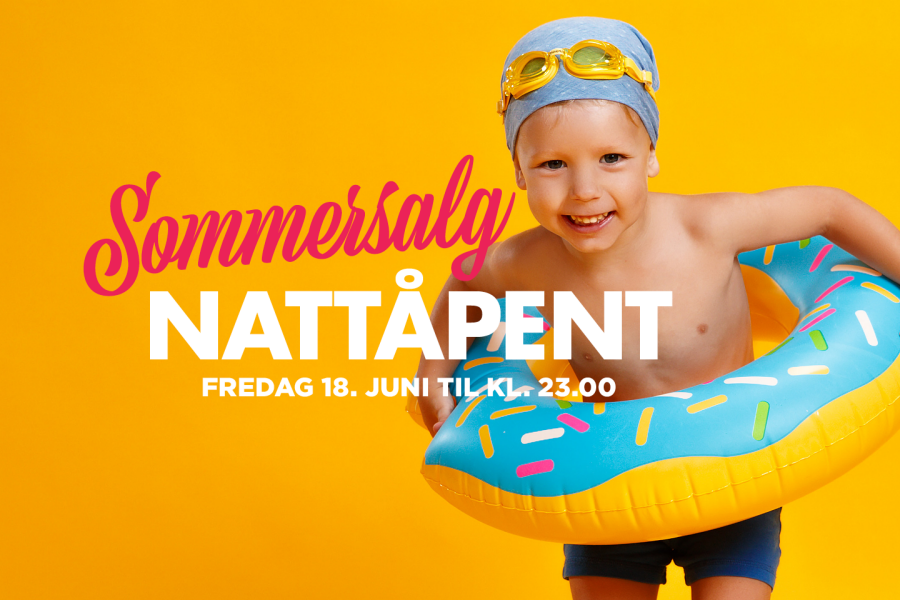 Nattåpent juni arrangement