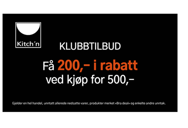 Kundeklubb tilbud