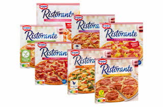 7 varianter av Ristorante pizza