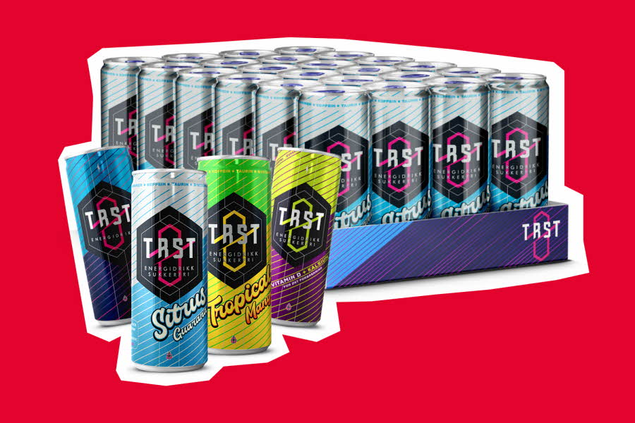 24-pakk Tørst i ulike smaker