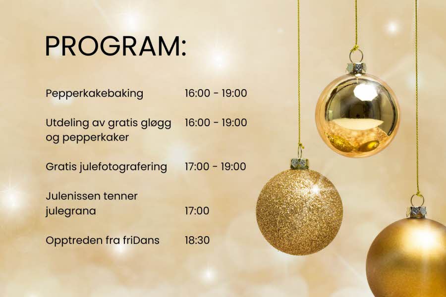 Program førjulskveld