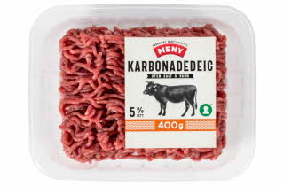 Bilde på karbonadedeig