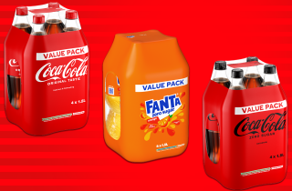 3 st 4--pack 1,5 liter coca cola o fanta