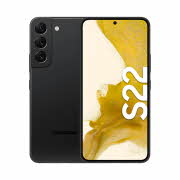sort smarttelefon fra Samsung