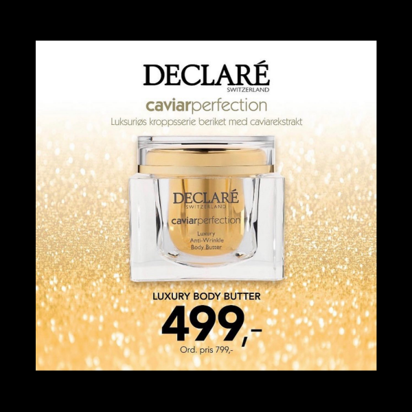 Plakat med Declarè bodycream