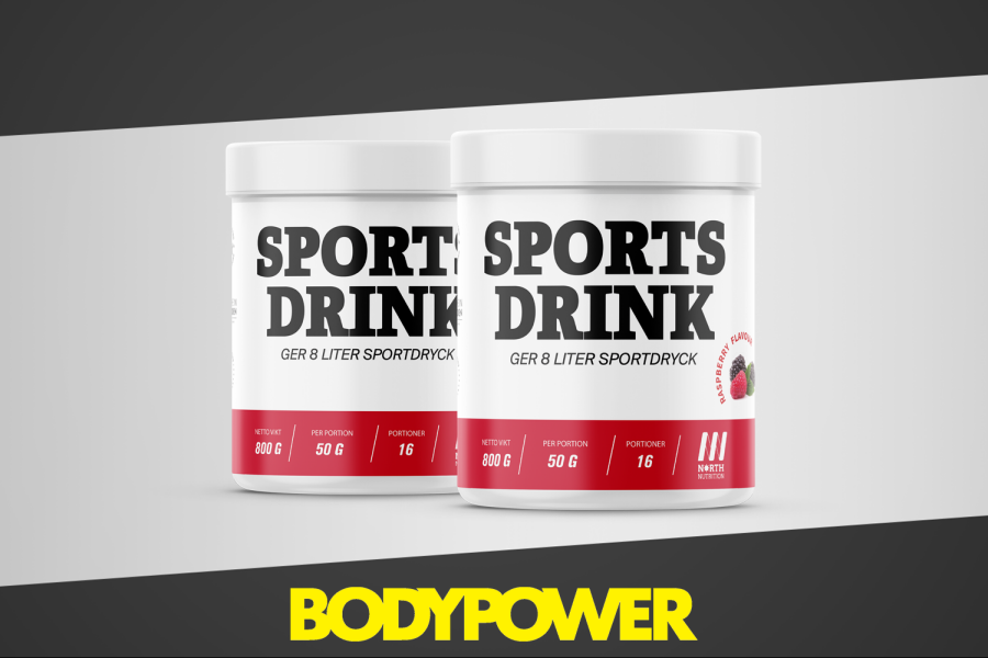 To Sportsdrink fra North Nutrition