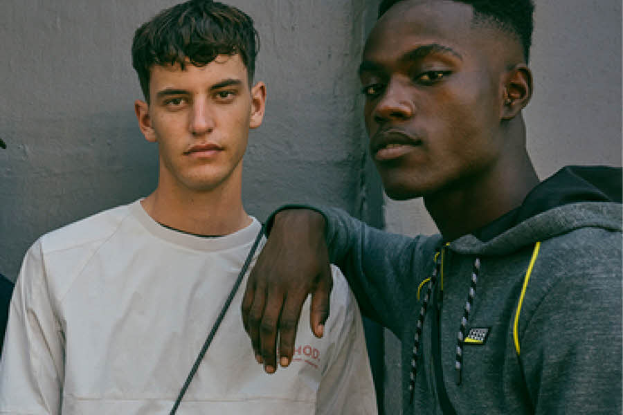 To menn i klær fra Jack & Jones