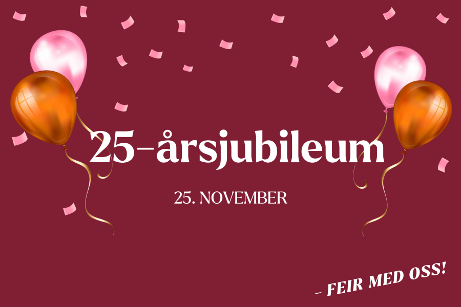 25-årsjubileum.