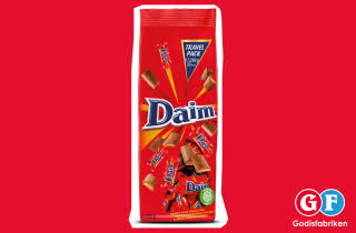 En pose med Daim Minis