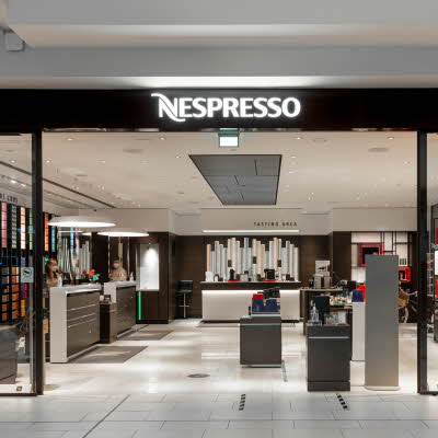 Fasade Nespressobutikk
