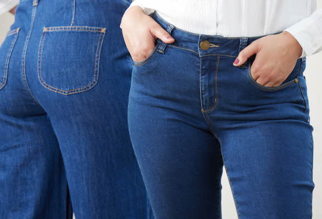 bilde på bukser og jeans