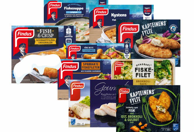 bilde av findus frossen fisk