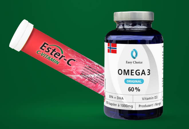 Omega 3 og Ester-C