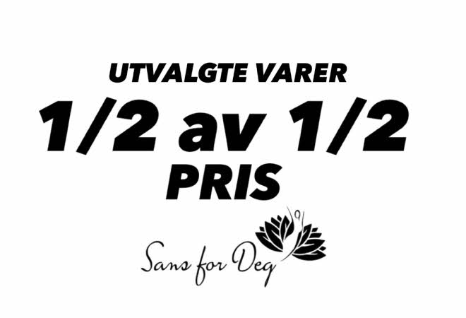 1/2 av 1/2 pris