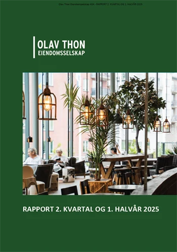 Forsidebilde av OTE rapport for 2. kvartal 2025