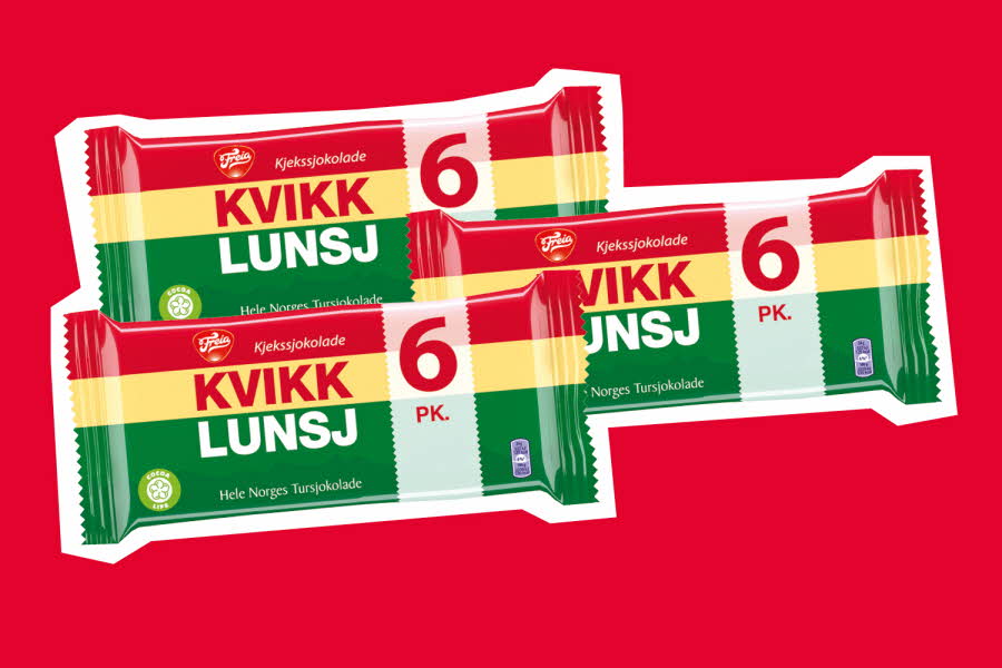 6-pakk Kvikk Lunsj